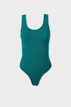 Best ETAM Bañador acanalado VERDE