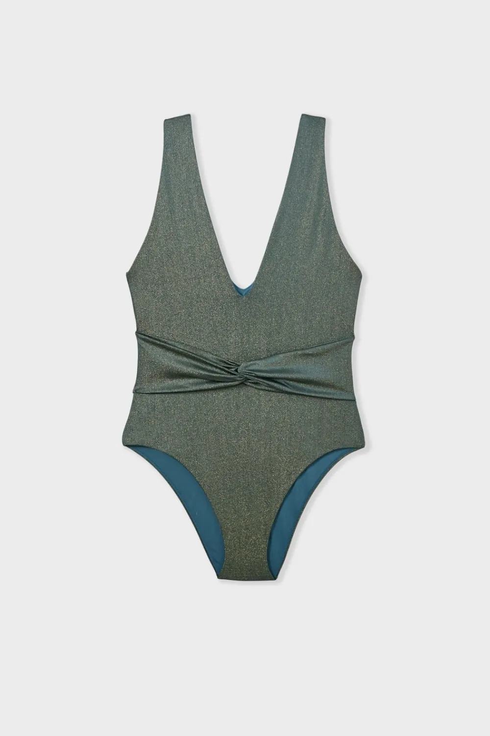 Outlet ETAM Bañador brillante VERDE