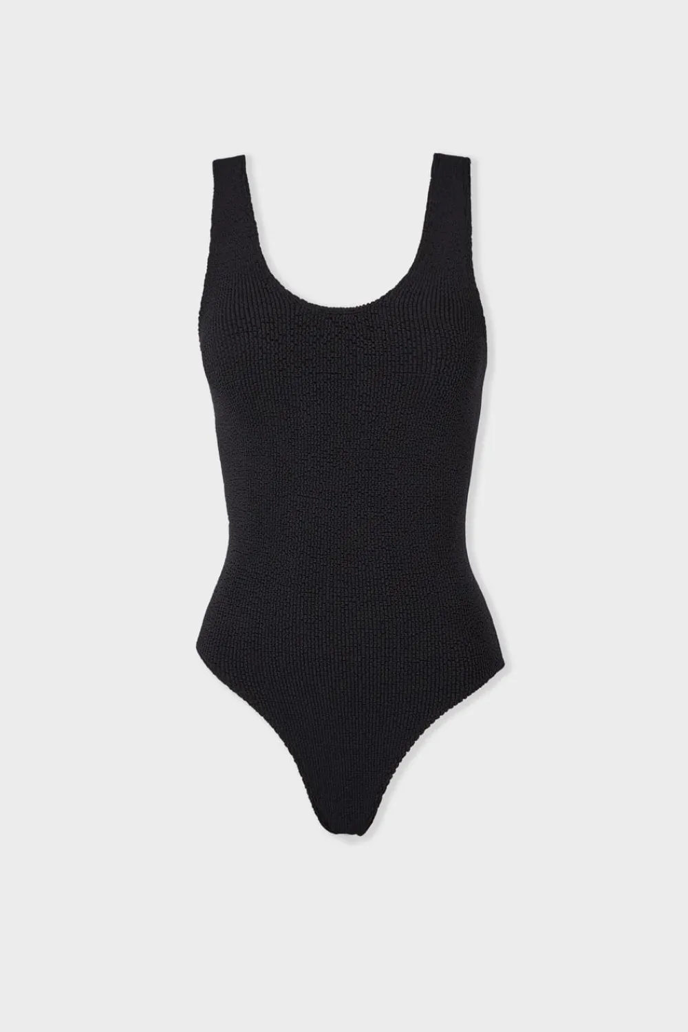 Sale ETAM Bañador de 1 pieza en tejido elástico NEGRO