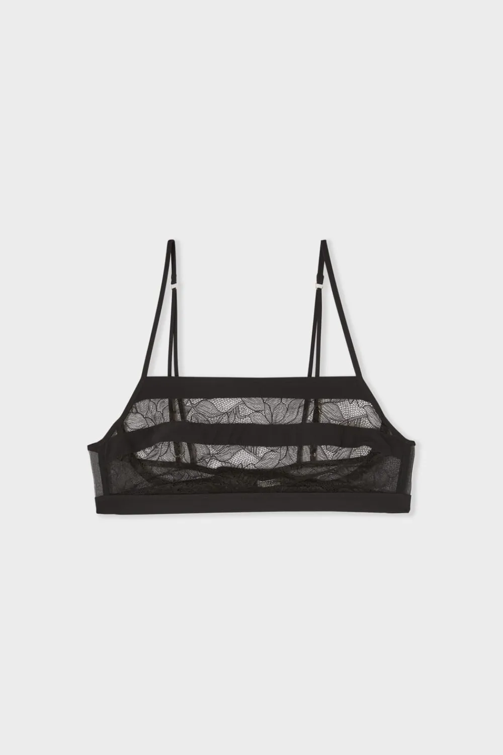 Outlet ETAM Bandeau de encaje NEGRO