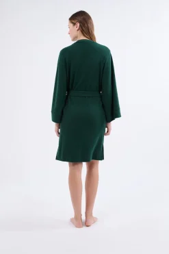 Outlet ETAM Bata efecto terciopelo ESMERALDA
