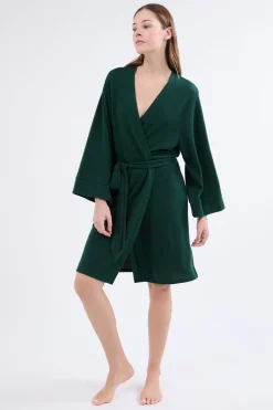 Outlet ETAM Bata efecto terciopelo ESMERALDA