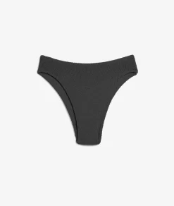 Discount ETAM Bikini de pierna alta con braguita elástica NEGRO