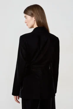 Hot ETAM Blazer con lazo NEGRO