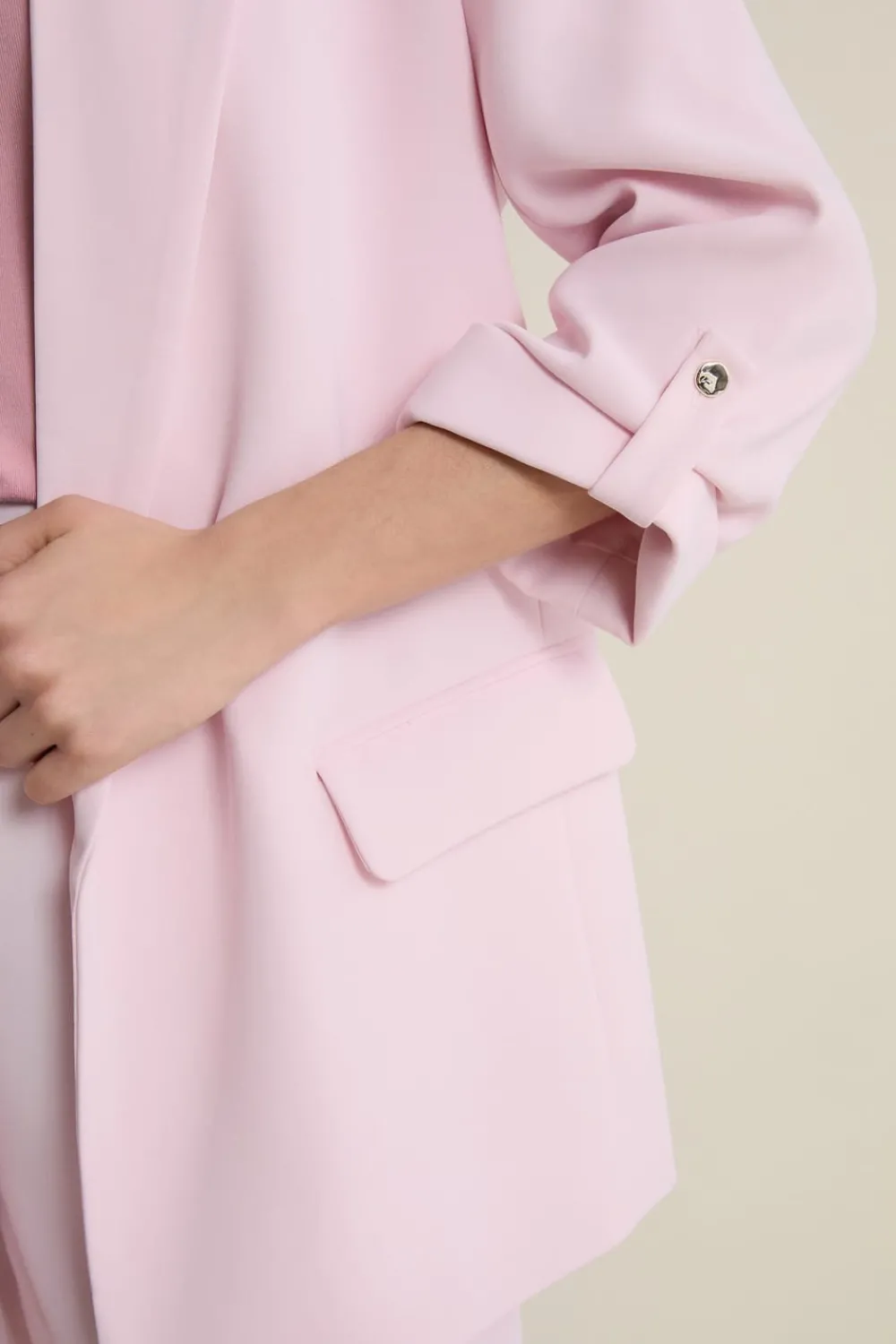 Hot ETAM Blazer manches longues BLUSH