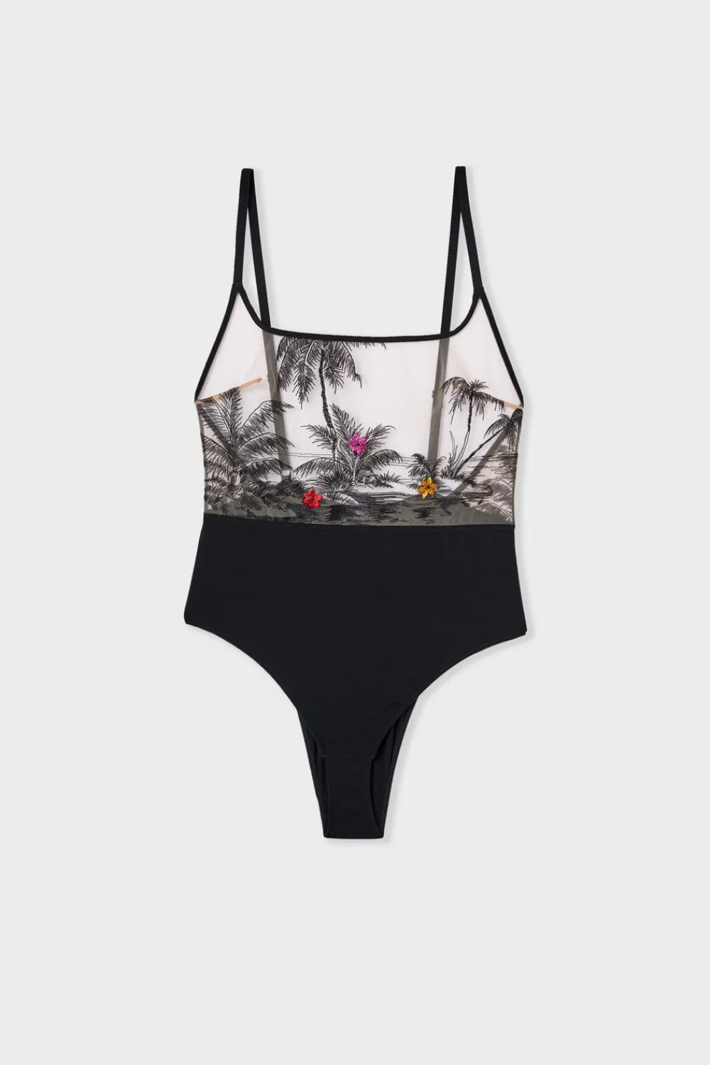 Hot ETAM Body bordado NEGRO