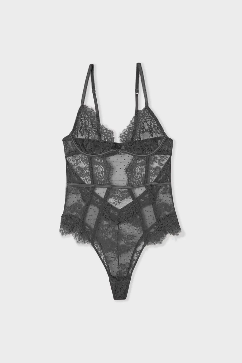 New ETAM Body en dentelle NOIR