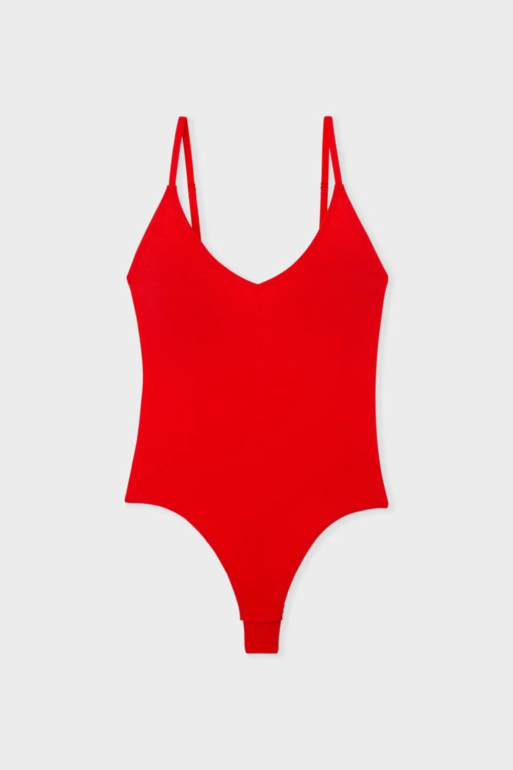 Hot ETAM Body escotado ROJO