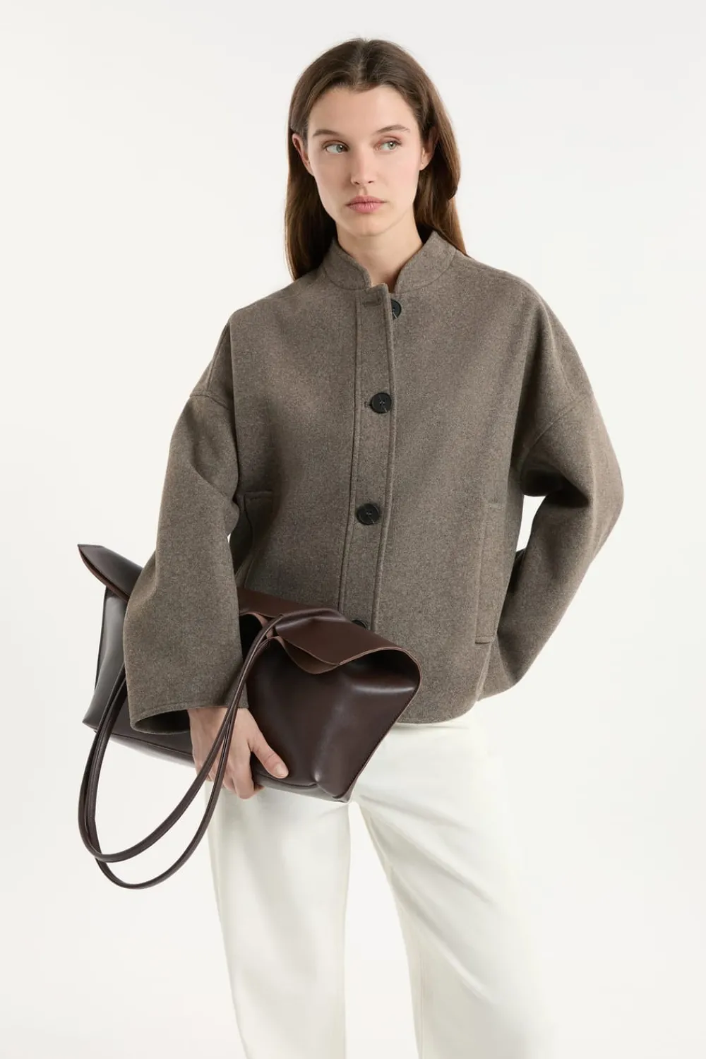 New ETAM Bolso con asa MARRÓN