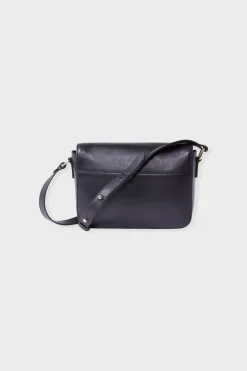 Online ETAM Bolso de cuero estampado NEGRO