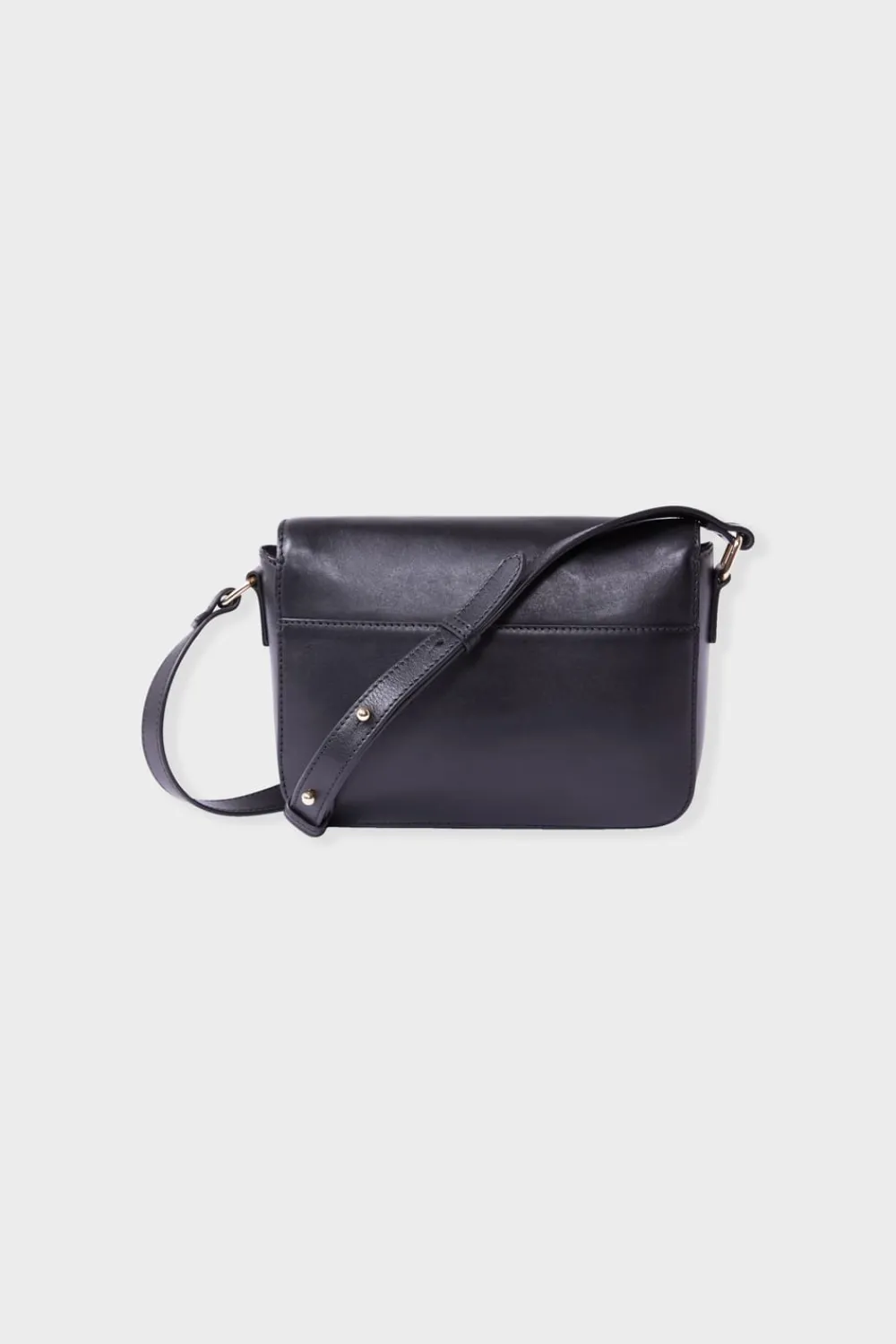 Online ETAM Bolso de cuero estampado NEGRO
