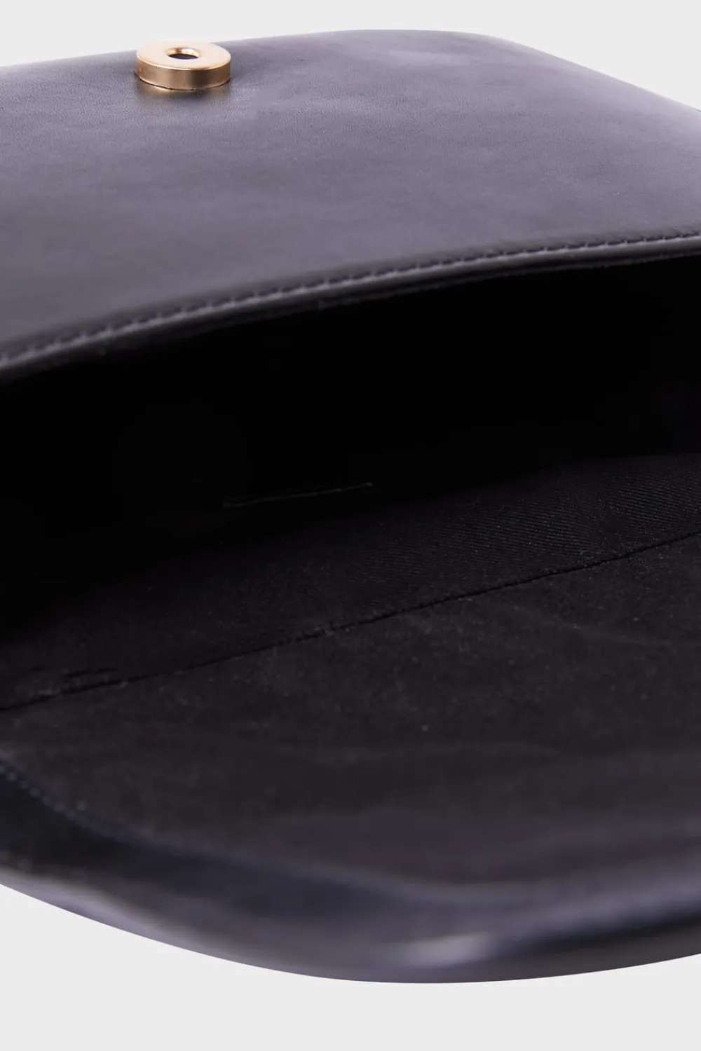 Online ETAM Bolso de cuero estampado NEGRO