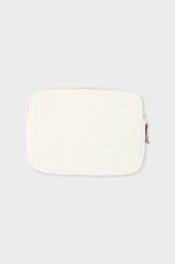 ETAM Bolso de mano de piel sintética ECRU