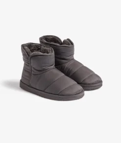 Discount ETAM Botines acolchados con interior de pelo ANTRACITA