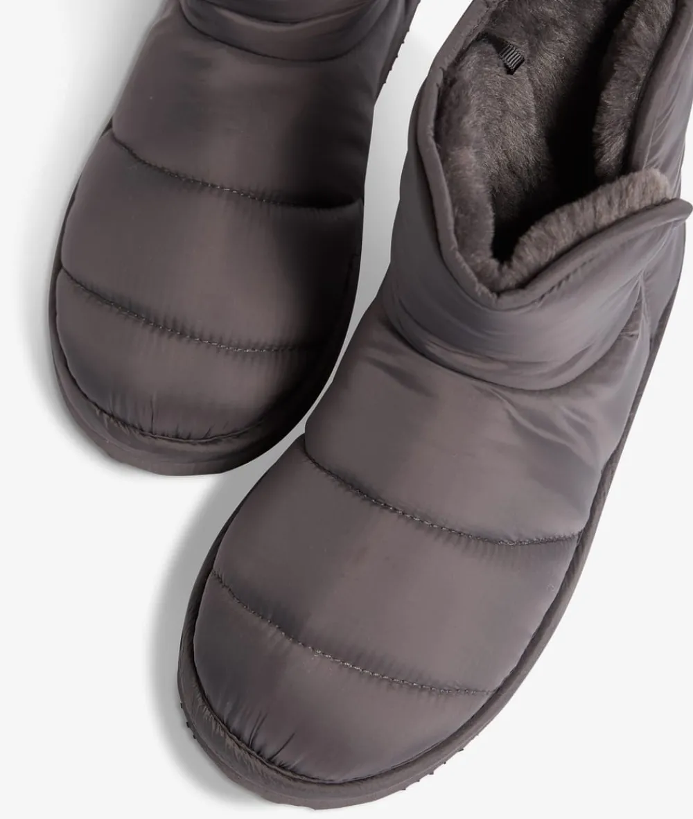 Discount ETAM Botines acolchados con interior de pelo ANTRACITA