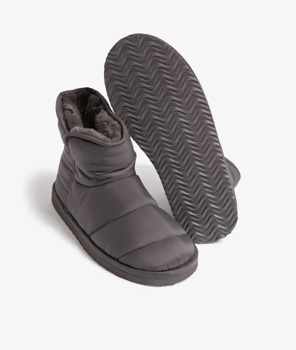 Discount ETAM Botines acolchados con interior de pelo ANTRACITA