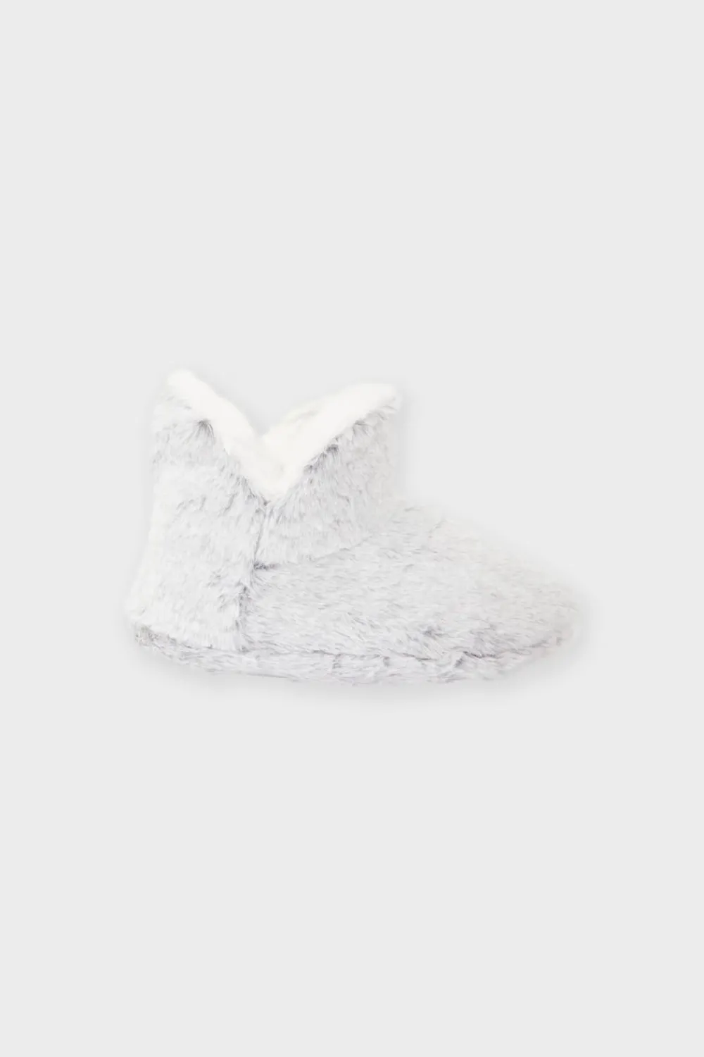 Best ETAM Botines de tejido ultrasuave GRIS CLARO
