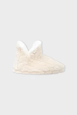 Online ETAM Botines de tejido ultrasuave CRUDO