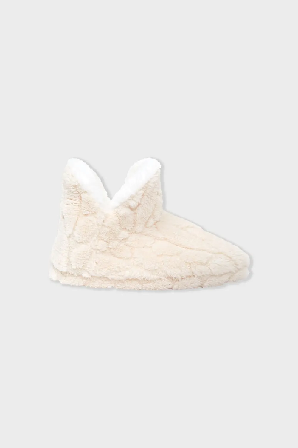 Online ETAM Botines de tejido ultrasuave CRUDO