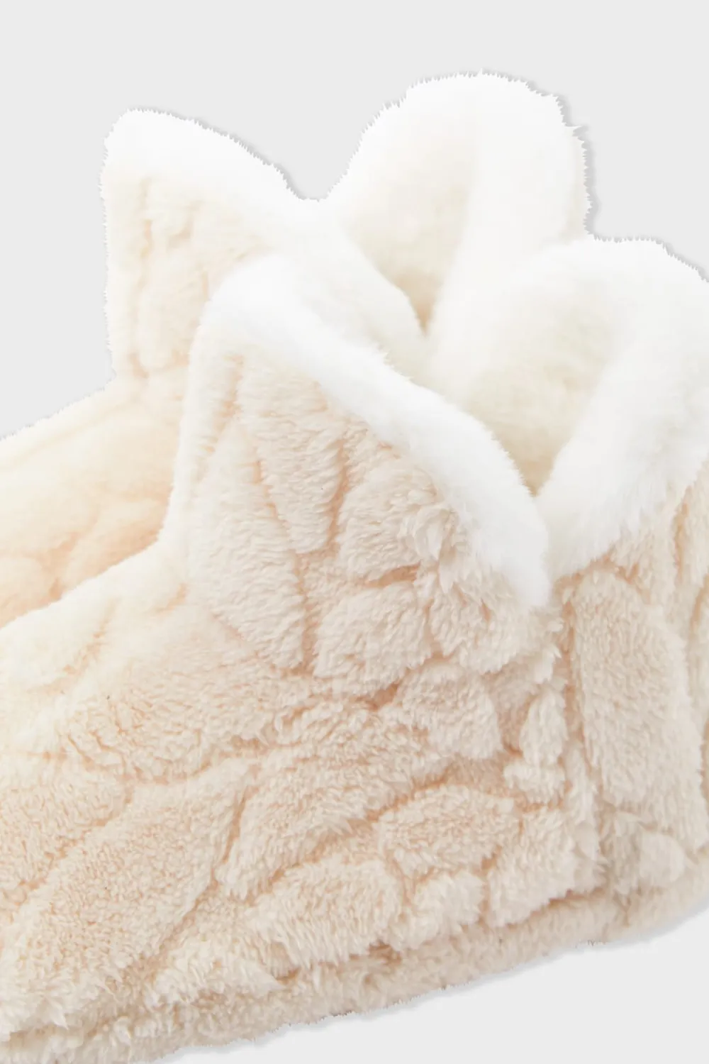 Online ETAM Botines de tejido ultrasuave CRUDO