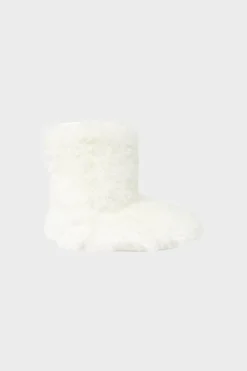 Discount ETAM Botines de tejido ultrasuave crudo