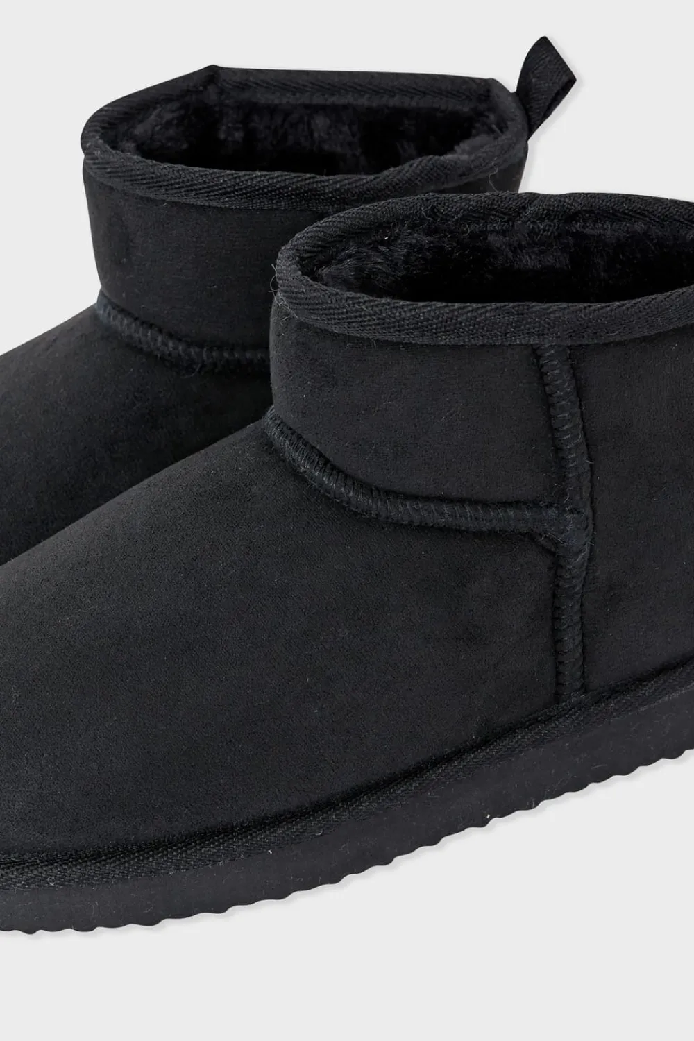 Hot ETAM Botines forrados NEGRO