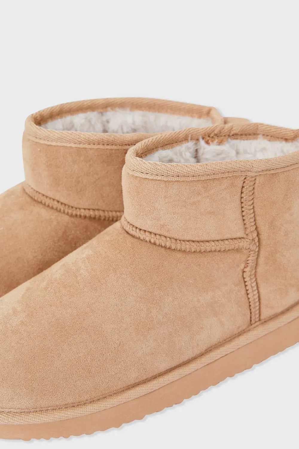 Sale ETAM Botines forrados BEIGE