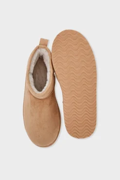Sale ETAM Botines forrados BEIGE