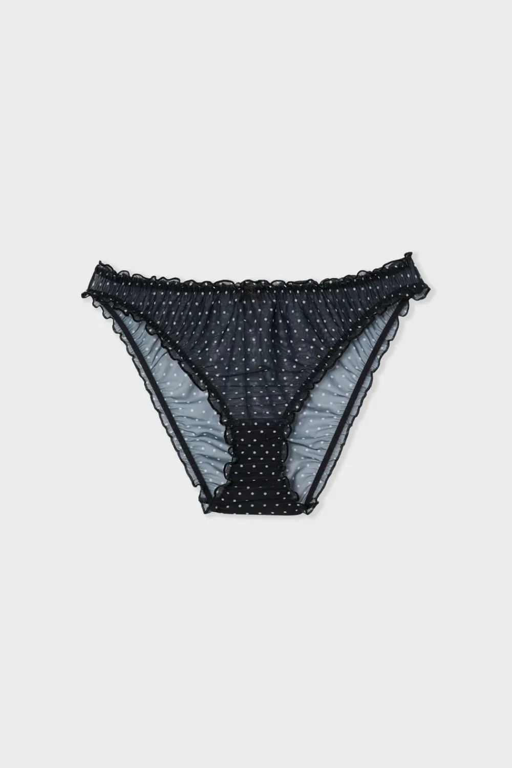 Clearance ETAM Braga bloomer estampada IMP FD NEGRO