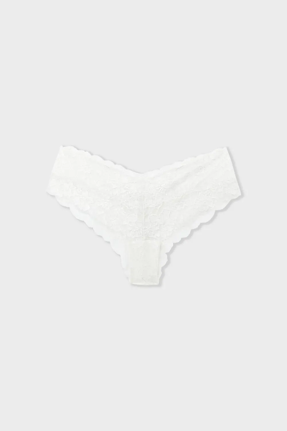Clearance ETAM Braga brasileña con forma de V en encaje PERLA