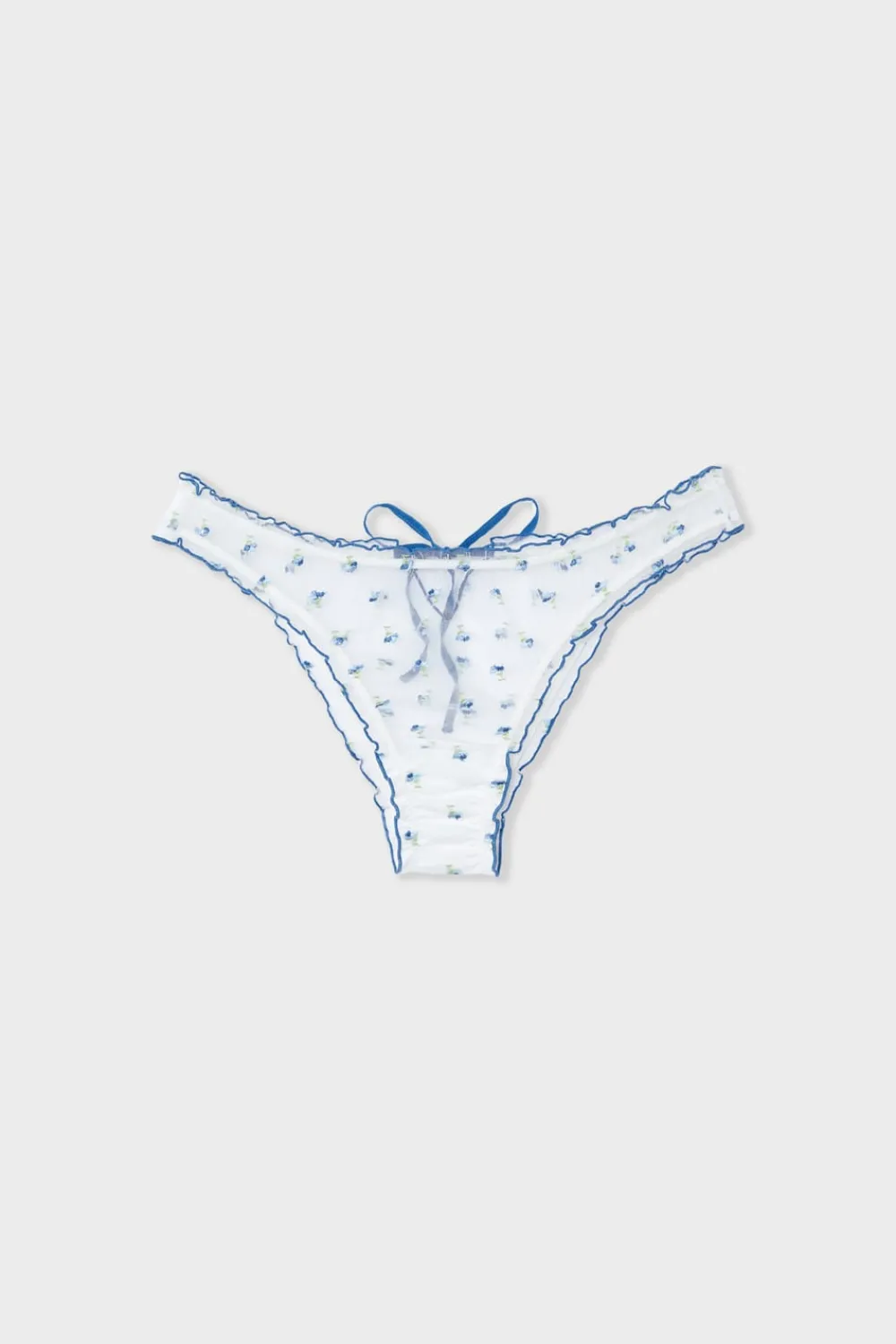 Hot ETAM Braga con bordado crudo