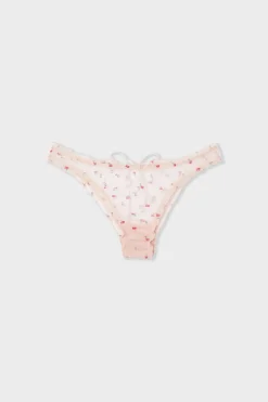 Hot ETAM Braga con bordado BLUSH