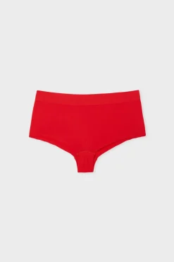 Sale ETAM Braga culotte de cintura alta ROJO