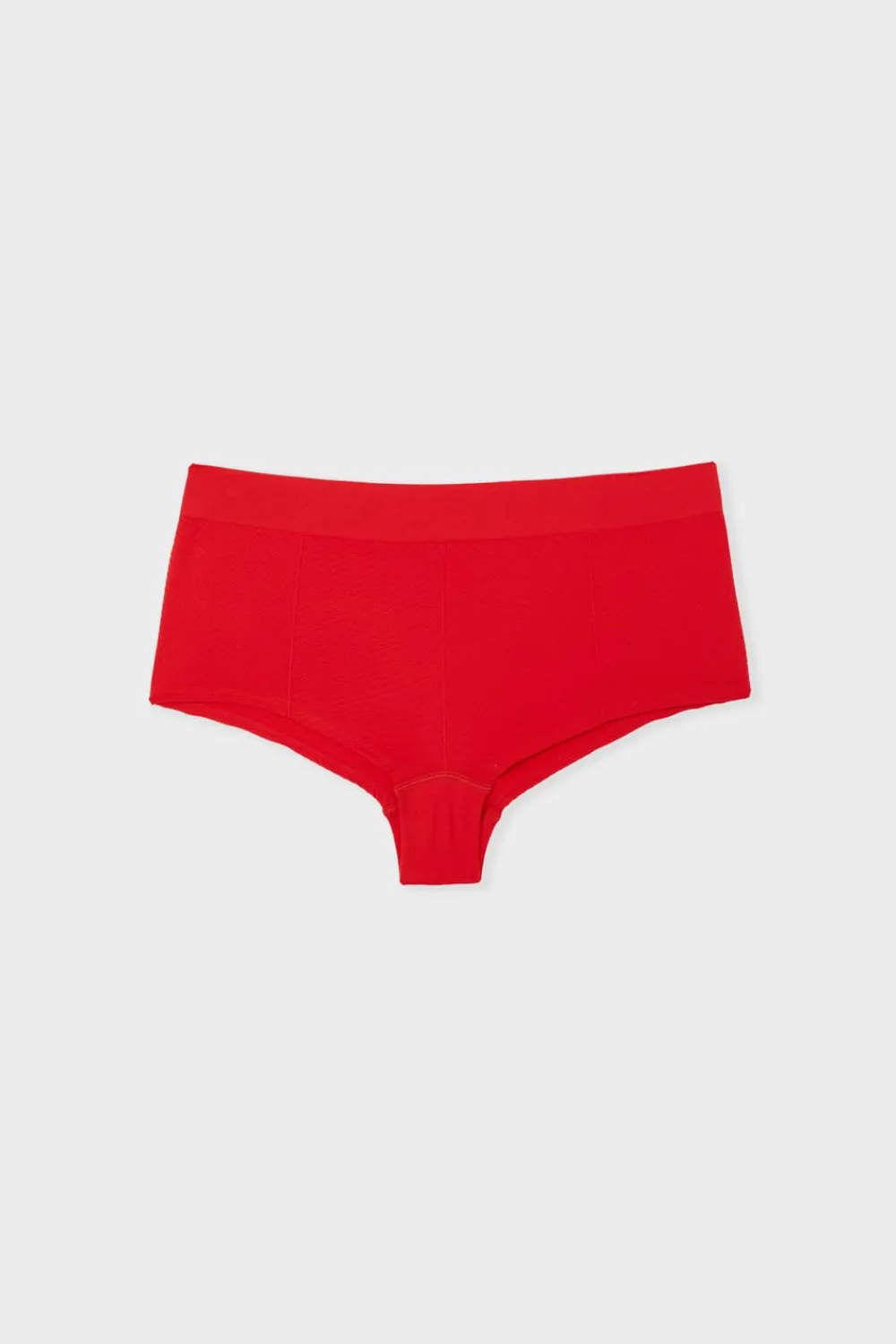 Sale ETAM Braga culotte de cintura alta ROJO