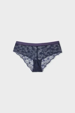 Hot ETAM Braga culotte de encaje marino