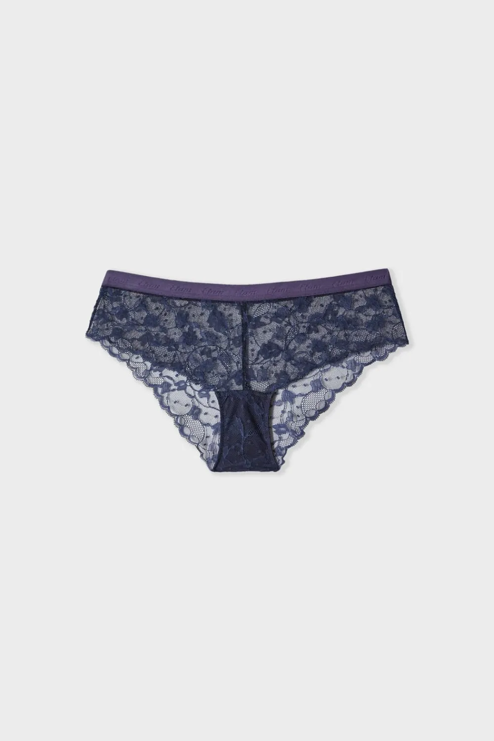 Hot ETAM Braga culotte de encaje marino