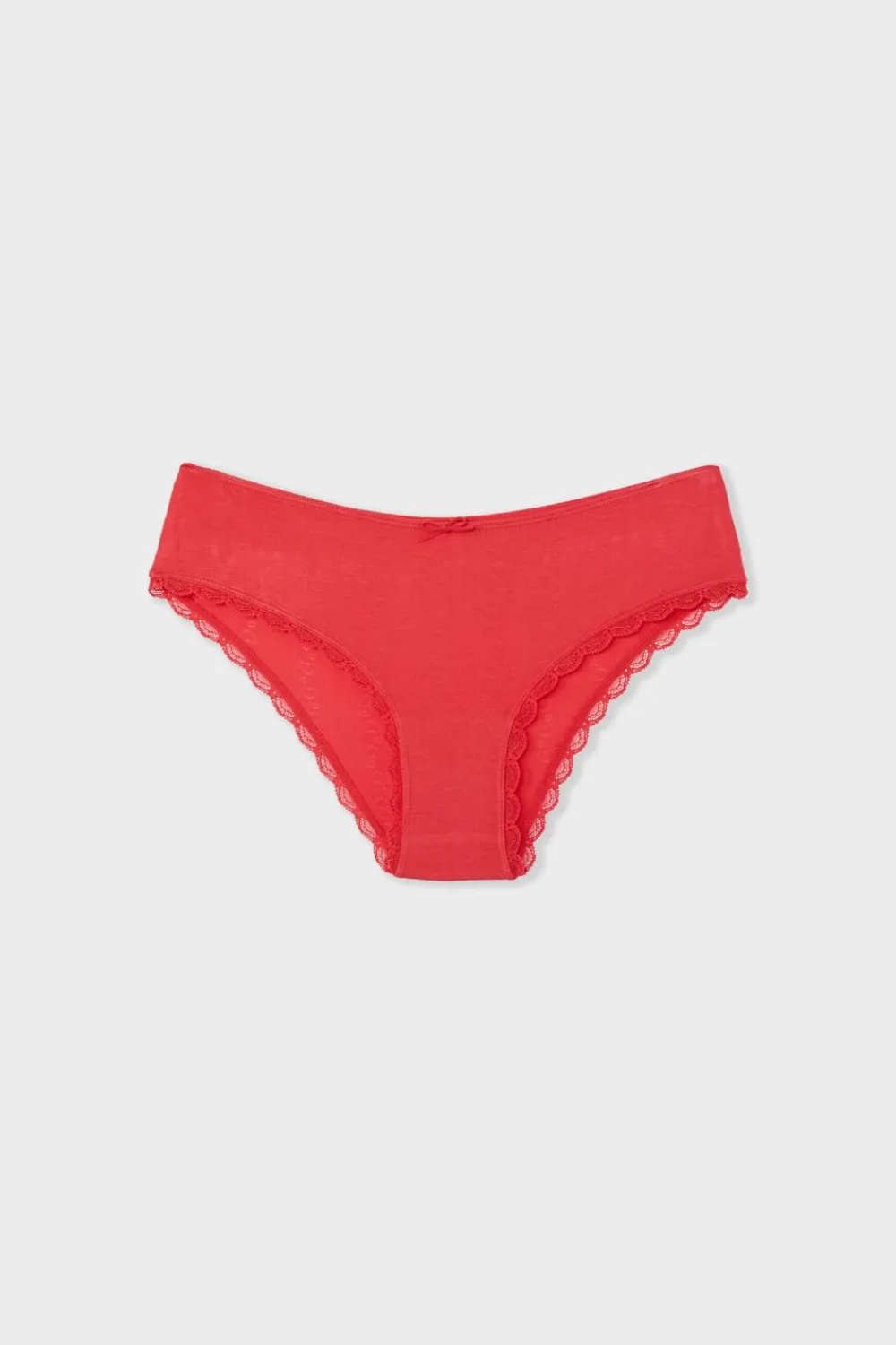 Best ETAM Braga culotte lisa ROJO