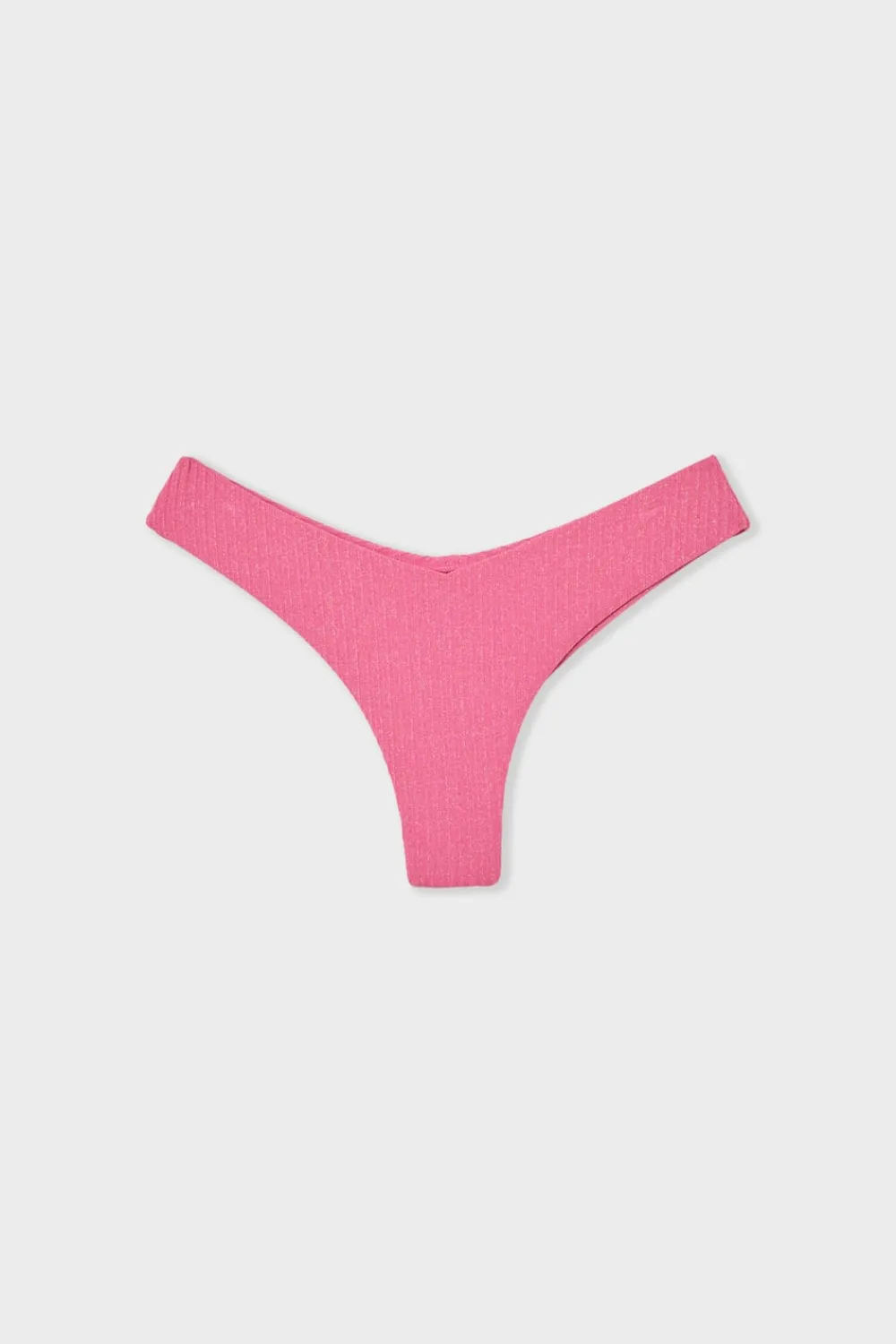 Outlet ETAM Braga de bikini brasileña brillante ROSA