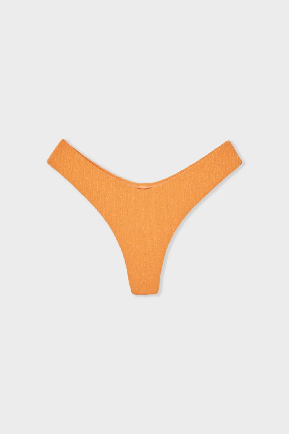 Hot ETAM Braga de bikini brasileña brillante NARANJA