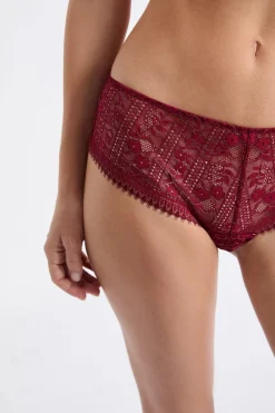 Online ETAM Braga de encaje BURDEOS GRANATE