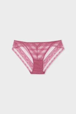 Hot ETAM Braga de encaje BLUSH