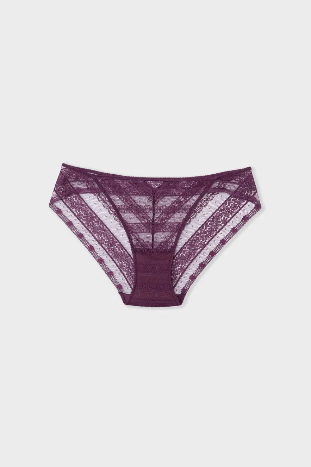 Hot ETAM Braga de encaje MORADO