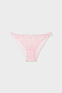 Discount ETAM Braga de encaje con motivos de corazones ROSA