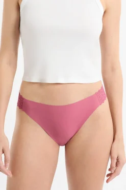 Best ETAM Braga de microfibra y encaje BLUSH