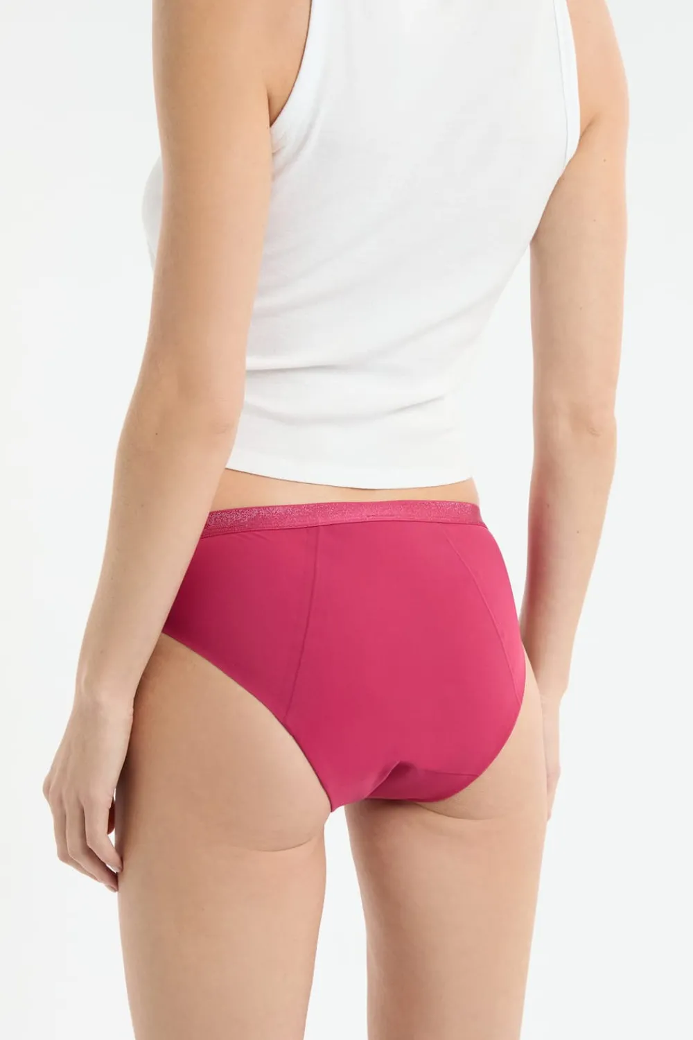Outlet ETAM Braga menstrual - Flujo abundante GRENADINE
