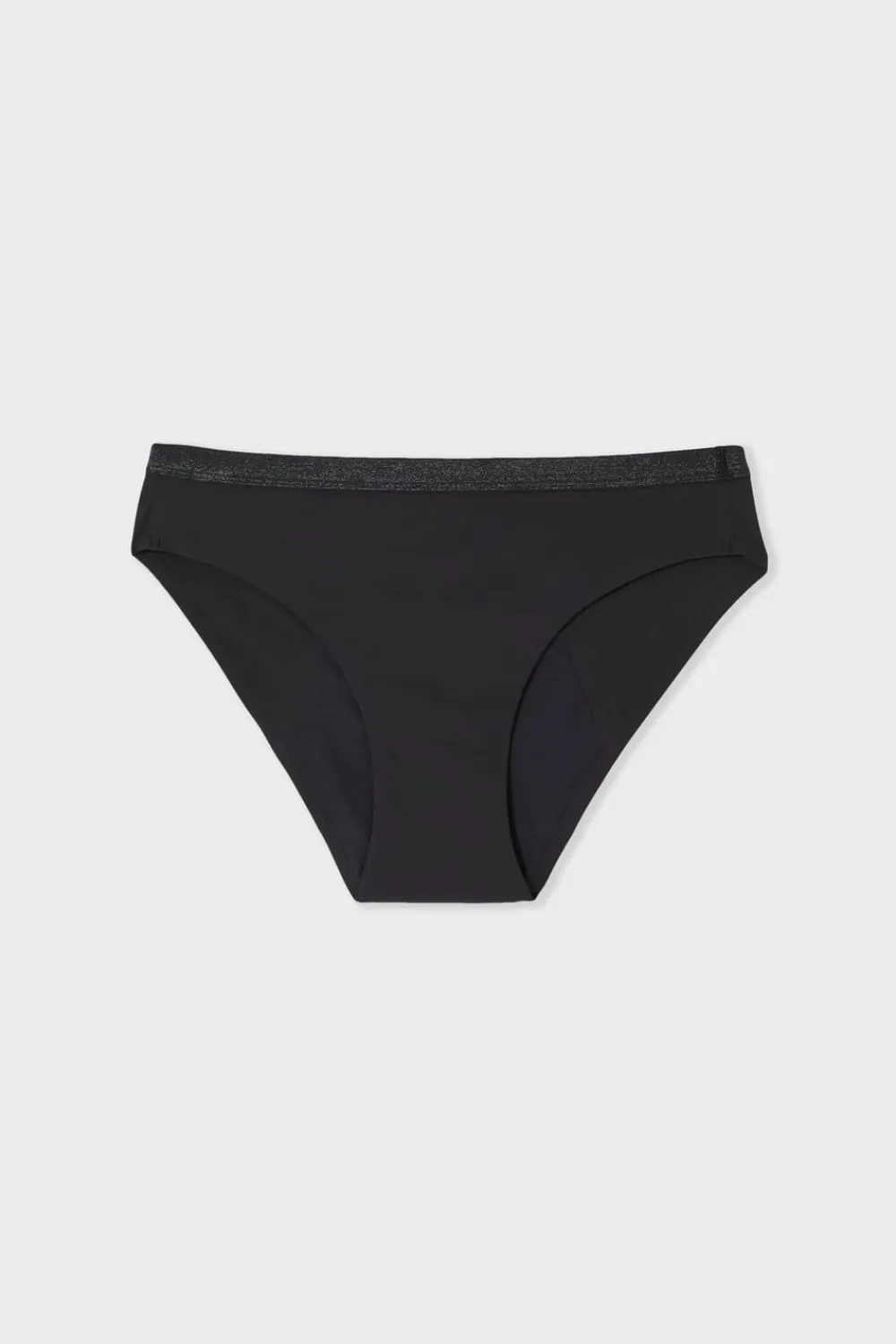 Discount ETAM Braga menstrual - Flujo abundante NEGRO