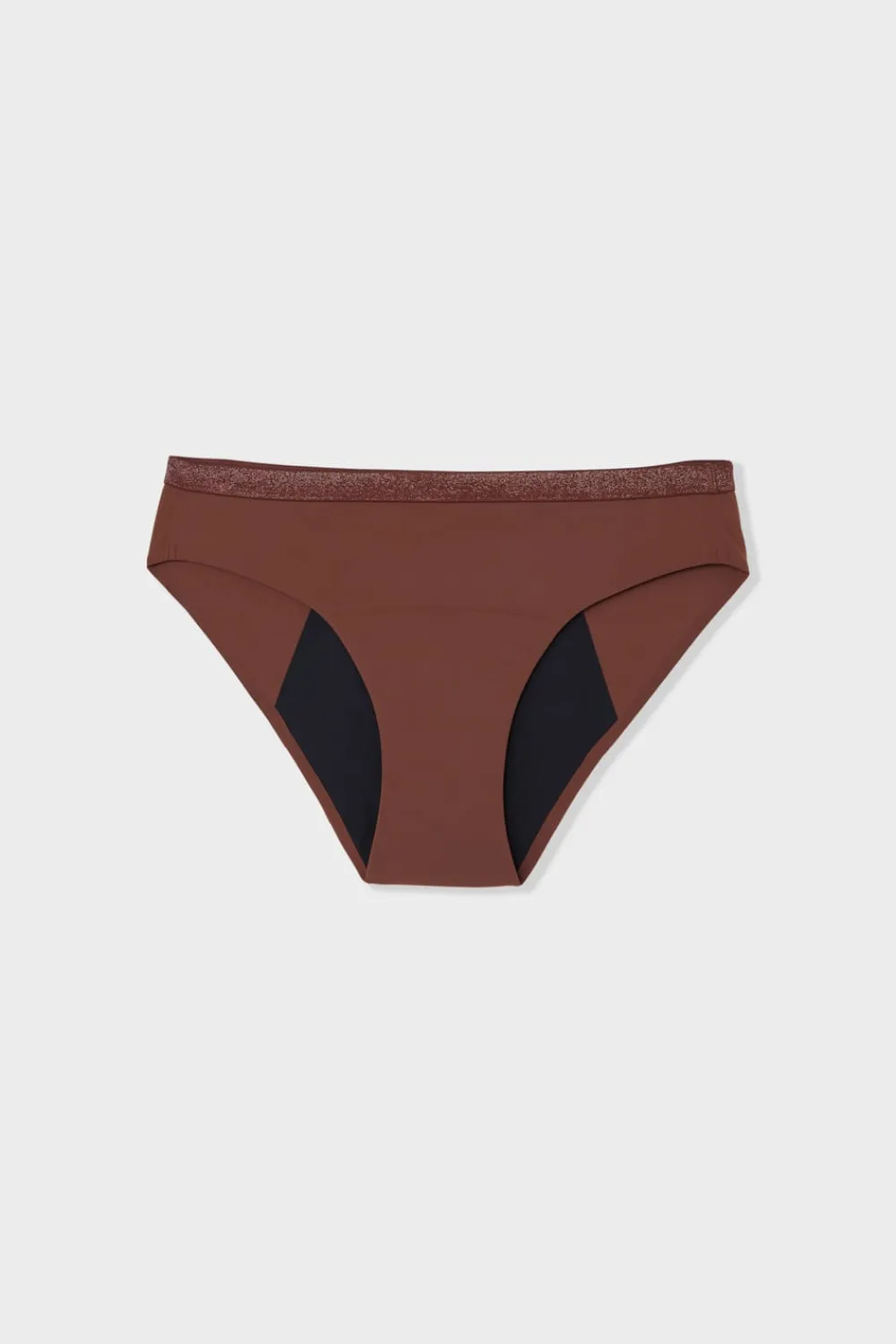 Discount ETAM Braga menstrual - Flujo abundante CHOCOLATE