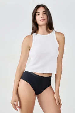 New ETAM Braga menstrual - Flujo abundante NEGRO