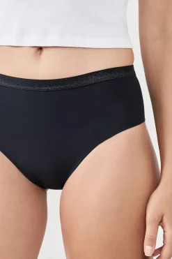 New ETAM Braga menstrual - Flujo abundante NEGRO