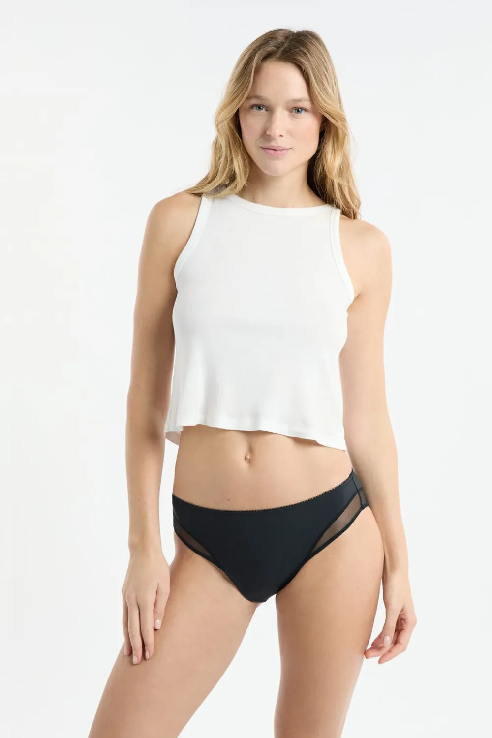 Discount ETAM Braga menstrual - Flujo medio NEGRO